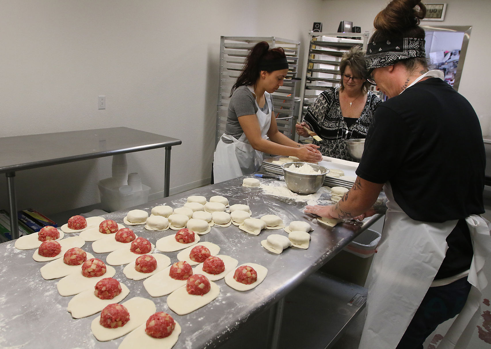 Making pasties